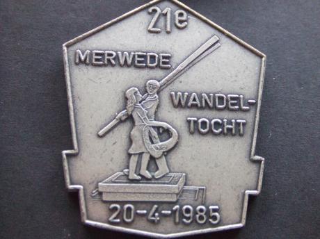 21e Merwede wandeltocht 1985 monument